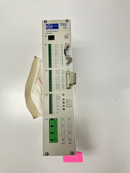 Wagner Magnete Pole Reversal Control Unit D-87751 752ST/I
